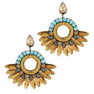 Sequin Ring Earrings